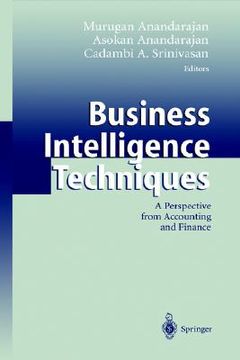 portada business intelligence techniques: a perspective from accounting and finance (en Inglés)
