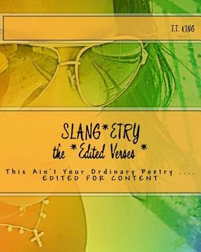 portada slang*etry 'the edited verses', edited for content (en Inglés)