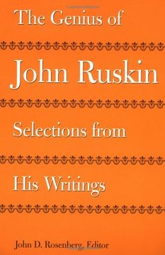 portada The Genius of John Ruskin: Selections From his Writings (Victorian Literature and Culture) (en Inglés)