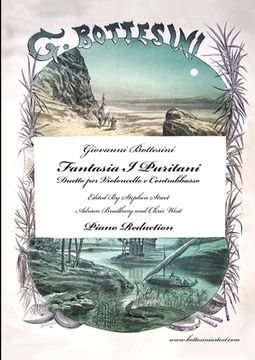 portada Fantasia I Puritani Duetto For Double Bass and Cello - Piano Reduction (en Inglés)