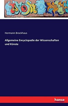 portada Allgemeine Encyclopadie der Wissenschaften und Künste