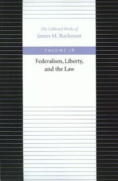 portada federalism, liberty, and the law (en Inglés)