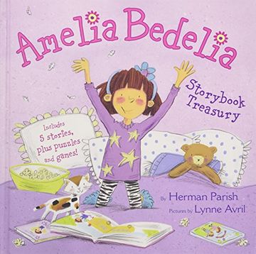 portada Amelia Bedelia Storybook Treasury: Amelia Bedelia's First Day of School; Amelia Bedelia's First Field Trip; Amelia Bedelia Makes a Friend; Amelia Bedelia Sleeps Over; Amelia Bedelia Hits the Trail