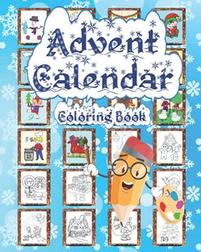 portada Advent Calendar: Coloring Book for Kids