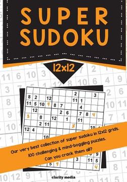 portada 12x12 Super Sudoku (en Inglés)