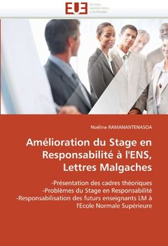 portada Amelioration Du Stage En Responsabilite A L'Ens, Lettres Malgaches