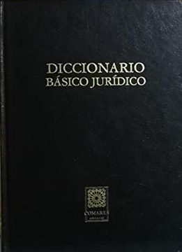 portada Diccionario Basico Juridico (in Spanish)