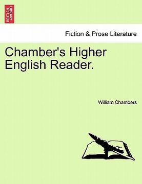 portada chamber's higher english reader. (en Inglés)