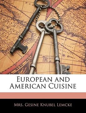portada european and american cuisine