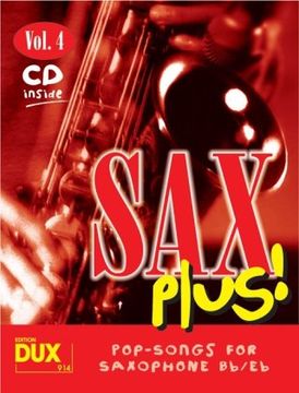 portada Sax Plus! 4: Pop-Songs for Saxophone Bb/Eb