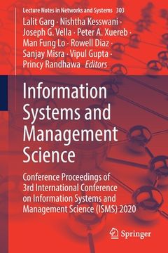 portada Information Systems and Management Science: Conference Proceedings of 3rd International Conference on Information Systems and Management Science (Isms (en Inglés)