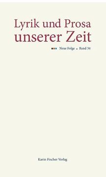 portada Lyrik und Prosa Unserer Zeit Neue Folge, Band 34 (en Alemán)