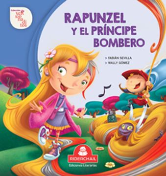 portada Rapunzel y el Principe Bombero