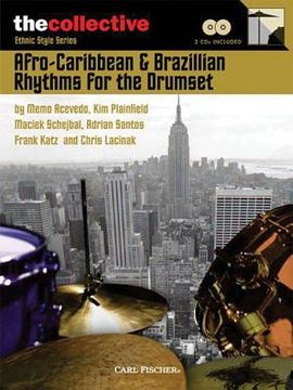 portada afro-caribbean & brazilian rhythms for the drums: the collective: ethnic style series