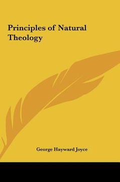 portada principles of natural theology (en Inglés)
