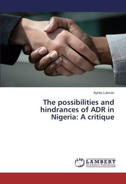 portada The possibilities and hindrances of ADR in Nigeria: A critique