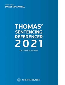 portada Thomas'Sentencing Referencer 2021 (en Inglés)