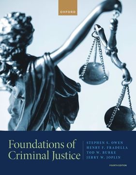 portada Foundations of Criminal Justice (in English)