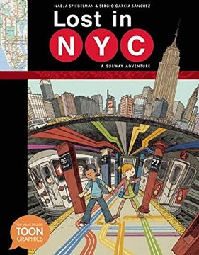 portada Lost in NYC: A Subway Adventure: A TOON Graphic (Toon Graphics) (en Inglés)