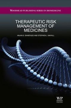portada therapeutic risk management of medicines