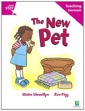 portada Rigby Star Guided Reading Pink Level: The new pet Teaching Version (in English)