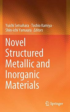 portada Novel Structured Metallic and Inorganic Materials (in English)
