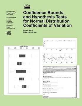 portada Confidence Bounds and Hypothesis Tests for Normal Distribution of Variation