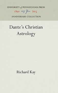 portada Dante's Christian Astrology (The Middle Ages Series) (en Inglés)