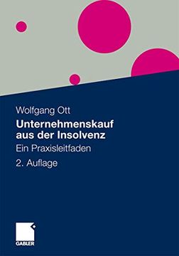 portada Unternehmenskauf aus der Insolvenz: Ein Praxisleitfaden (in German)