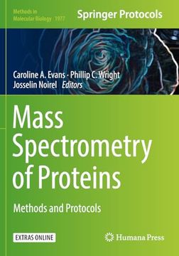 portada Mass Spectrometry of Proteins: Methods and Protocols (in English)