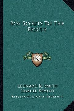portada boy scouts to the rescue (en Inglés)
