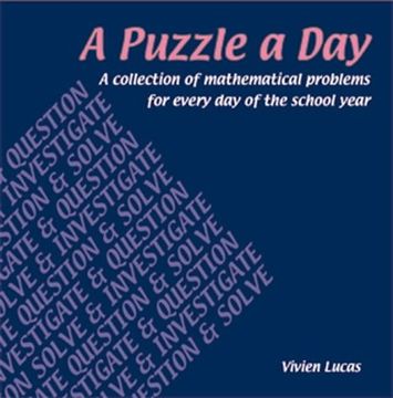 portada A Puzzle a Day: A Collection of Mathematical Problems for Every Day of the School Year (en Inglés)