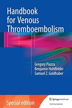 portada Handbook for Venous Thromboembolism (en Inglés)