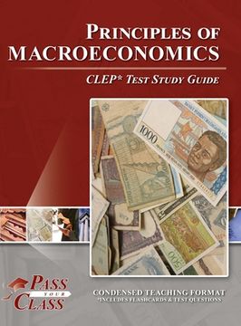 portada Principles of Macroeconomics CLEP Test Study Guide (en Inglés)
