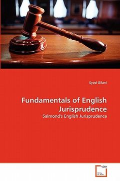 portada fundamentals of english jurisprudence (en Inglés)