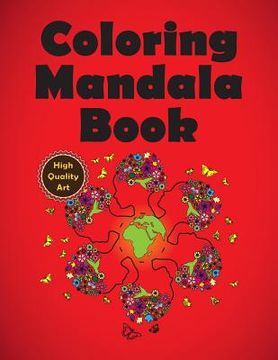 portada Mandala coloring book: Printable coloring mandala book (en Inglés)