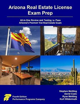 portada Arizona Real Estate License Exam Prep: All-In-One Review and Testing to Pass Arizona's Pearson vue Real Estate Exam 