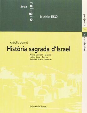 portada Historia Sagrada De Israel 1 Eso (en Inglés)