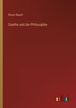 portada Goethe und die Philosophie (in German)