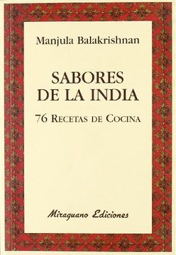 portada Sabores de la India: 76 Recetas de Cocina (in Spanish)