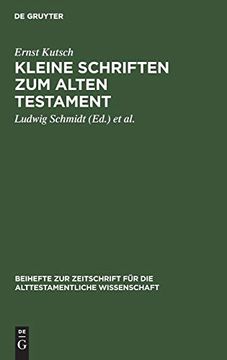 portada Kleine Schriften zum Alten Testament (en Alemán)