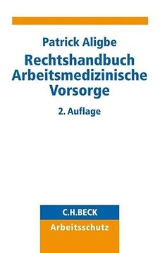 portada Rechtshandbuch Arbeitsmedizinische Vorsorge (en Alemán)