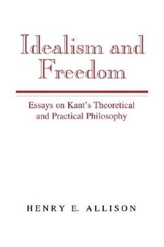 portada Idealism and Freedom Paperback: Essays on Kant's Theoretical and Practical Philosophy (en Inglés)