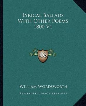 portada lyrical ballads with other poems 1800 v1 (in English)