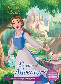 portada Dream of Adventure: An Enchanting Coloring Book (Disney Princess: Beauty and the Beast)
