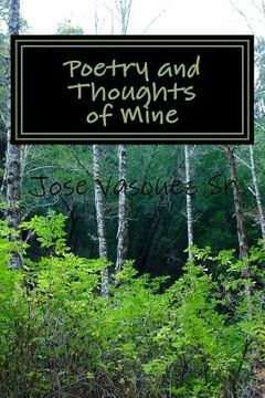 portada Poetry and Thoughts of Mine (en Inglés)
