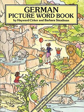 portada German Picture Word Book (Dover Children's Language Activity Books) (in Inglés, Aleman)