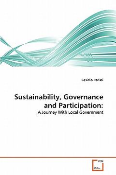 portada sustainability, governance and participation (in English)