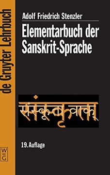 portada Elementarbuch der Sanskrit-Sprache (en Multilingual)