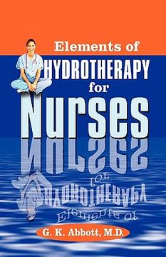 portada elements of hydrotherapy for nurses (en Inglés)